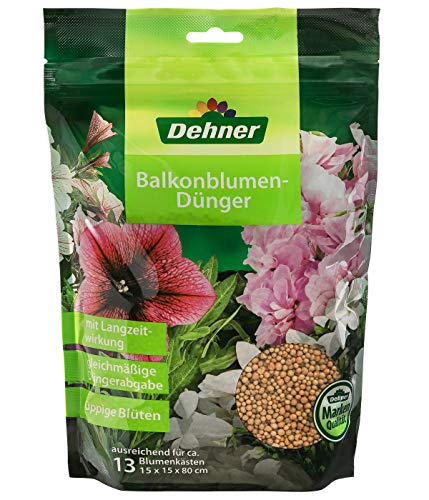 Dehner Balkonblumen-Dünger mit Langzeitwirkung, 1.3 kg, für ca. 13 Blumenkästen