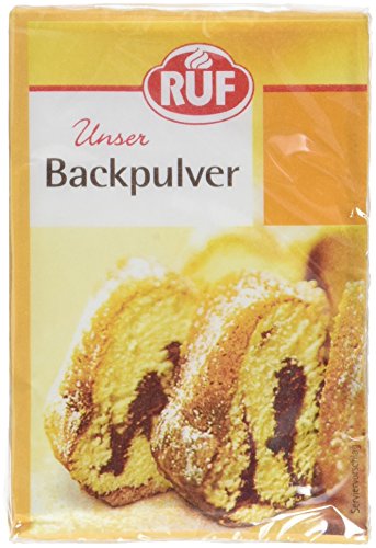 RUF Backpulver für Küche und Haushalt Großpackung, 54er Pack (54 x 6 x 15g)