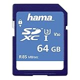Hama Class 10 SDXC 64GB Speicherkarte (UHS-I, 85Mbps)