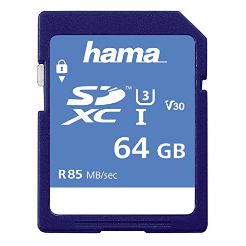 Hama Class 10 SDXC 64GB Speicherkarte (UHS-I, 85Mbps)
