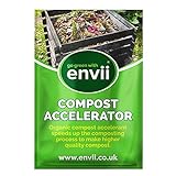 Envii Compost Accelerator - Bio Kompost beschleuniger - Schnellkomposter mit Mikroorganismen Kompost Garten Starter 12 Tabs