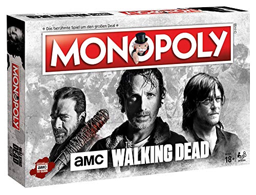 Winning Moves - Monopoly - The Walking Dead AMC - The Walking Dead Merchandise - Alter 18+ - Deutsch