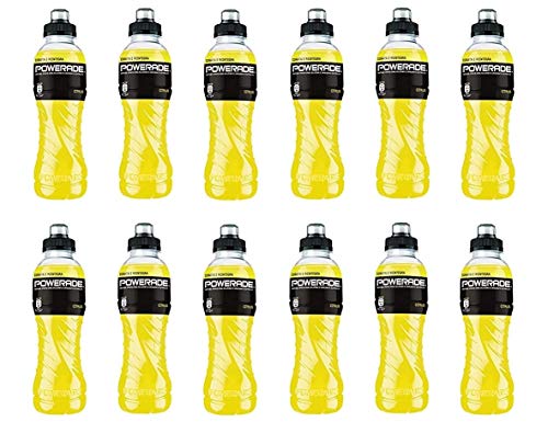 12x Powerade Limone Bevanda energetica Energiegetränk Zitrone 50 cl
