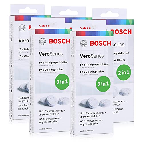 Bosch VeroSeries TCZ8001 Reinigungstabletten 2in1-10 Tabletten (5er Pack)