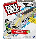 Tech Deck 6055721, Build-A-Park World Tour, Ramp Set with Signature Fingerboard (Styles Vary) for Ages 6 and TED ACS BldaPkRp WrdTr Mexico M03 GML