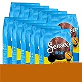 Senseo Kaffeepads Décafé / Entkoffeiniert, Reiches Aroma, Intensiv & Ausgewogen, Kaffee, neues Design, 10er Pack, 10 x 48 Pads