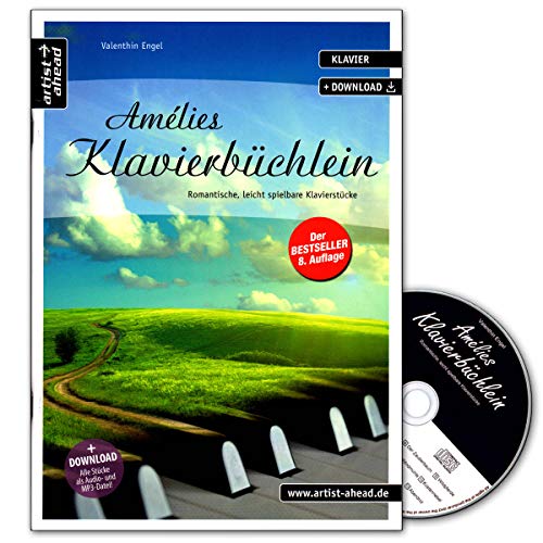 Amelies Klavierbuechlein - arrangiert für Klavier - mit CD [Noten / Sheetmusic] Komponist: ENGEL VALENTHIN