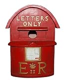 Vivid Arts Vogelhaus, Britischer Briefkasten, rot