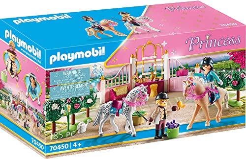 PLAYMOBIL - 70450 - Prinzessin mit Pferden und Ausbilder