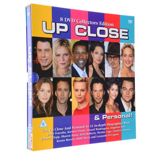 Up, Close & Personal; 8 DVD-Sammlung von 12 eingehenden Prominenten Biographien