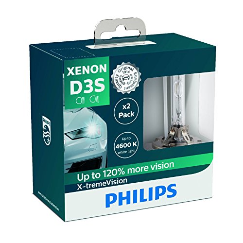Philips 42403XVS2 Xenon-Scheinwerferlampe X-tremeVision D3S, Doppelset