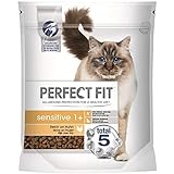 PERFECT FIT Cat Sensitive 1+ reich an Huhn | 750g Katzenfutter