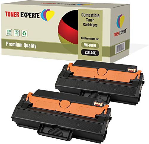 2er-Pack TONER EXPERTE® Premium Toner kompatibel zu MLT-D103L D103L für Samsung ML-2950ND, ML-2955DW, ML-2955ND, SCX-4728FD, SCX-4729FD, SCX-4729FW