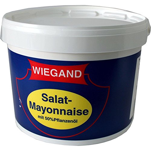 Wiegand Salat-Mayonnaise mit 50% Pflanzenöl 8L