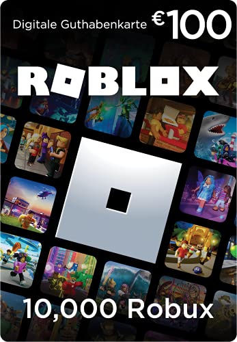 Roblox-Geschenkgutschein |10,000 Robux Guthaben | inklusive exklusivem virtuellem Item| Digital Code für Smartphones, Computer, Tablets, Xbox One, Xbox Series X|S, Oculus Rift et HTC Vive)