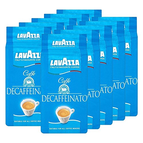 Lavazza DEK Kaffee, Decaffeinato, gemahlener Bohnenkaffee (10 x 250g)