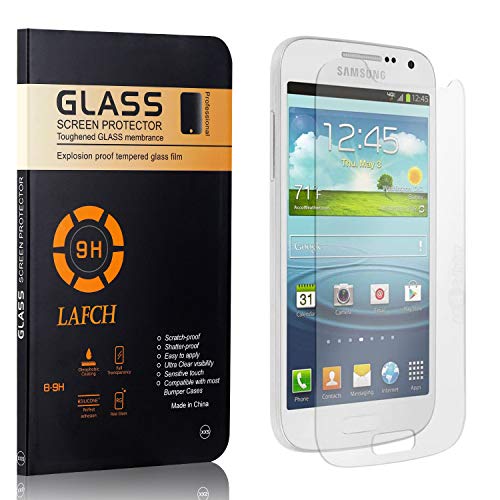 3 Stück Panzerglasfolie Schutzfolie Kompatibel mit Galaxy S4 Mini, LAFCH HD Klar Gehärtetem Glas Displayschutzfolie für Samsung Galaxy S4 Mini