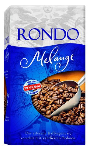 Röstfein Rondo Melange, gemahlen, 3er Pack (3 x 500 g Packung)