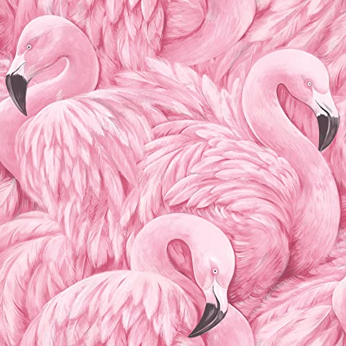 Rasch 277890 pinken Flamingos Tapete, Rosa