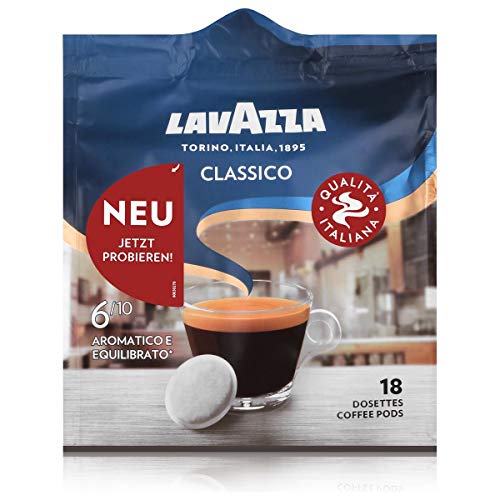 Lavazza Kaffeepads Classico 18 Pads - Für Kaffee-Padmaschinen 125g Röstkaffee