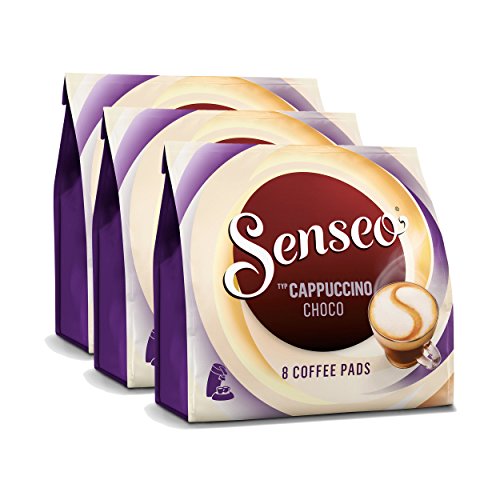 Senseo Kaffeepads Cappuccino Choco,3er Pack, 3x8 Pads