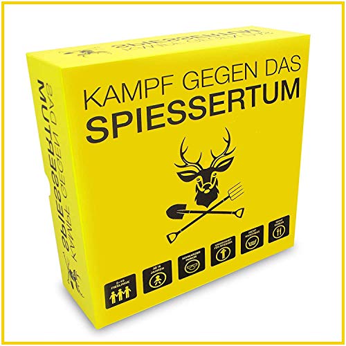KAMPFHUMMEL Kampf gegen das Spiessertum - das fiese deutsche Kartenspiel für Leute mit schwarzem Humor