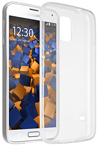 mumbi Hülle kompatibel mit Samsung Galaxy S5 / S5 Neo Handy Case Handyhülle, transparent