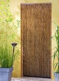 Bambusvorhang Türvorhang Saigon 90x200 cm mit 90 Strängen auf 90cm Breite