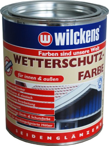 Wilckens Wetterschutzfarbe, schwedenrot, 750 ml 11135400050