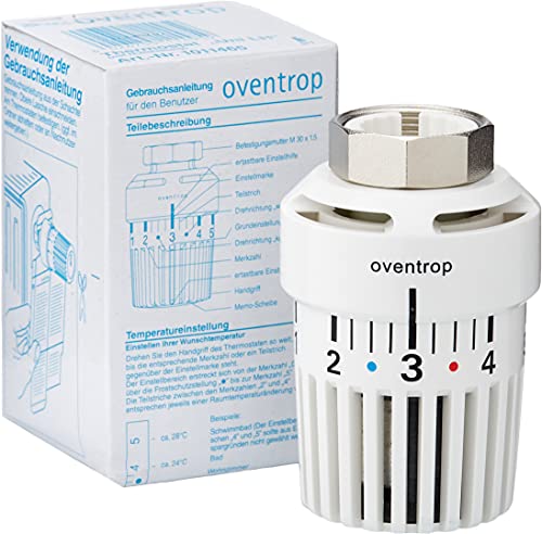 Oventrop Uni LH Thermostat M30 x 1,5 mit Nullstellung 7-28 °C, Verpackung kann variieren