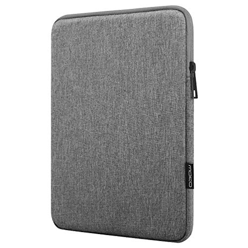MoKo 7-8 Zoll Hülle für E-Book Reader/Tablet, Sleeve Schutzhülle aus Polyester Tablet Tasche Kompatibel mit iPad Mini (6. Gen) 8.3' 2021, iPad Mini 5/4/3/2/1, Tab A 8.0 - Hell Grau