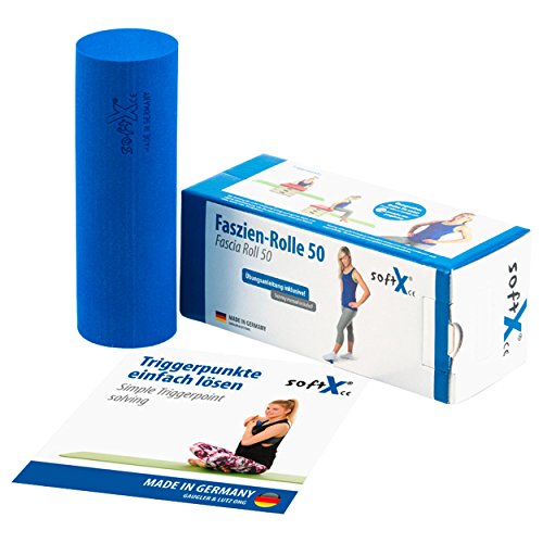 softX® Faszien-Rolle 50, Massage Rolle, Reha, Selbst Massage, Sport, Therapie
