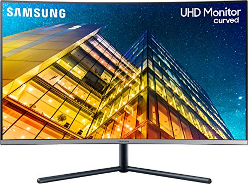 Samsung U32R594CWU Computerbildschirm 80 cm (31.5 Zoll) 4K Ultra HD LCD Gebogen Grau - Computerbildschirme (80 cm (31.5 Zoll), 3840 x 2160 Pixel, 4K Ultra HD, LCD, 4 ms, Grau)