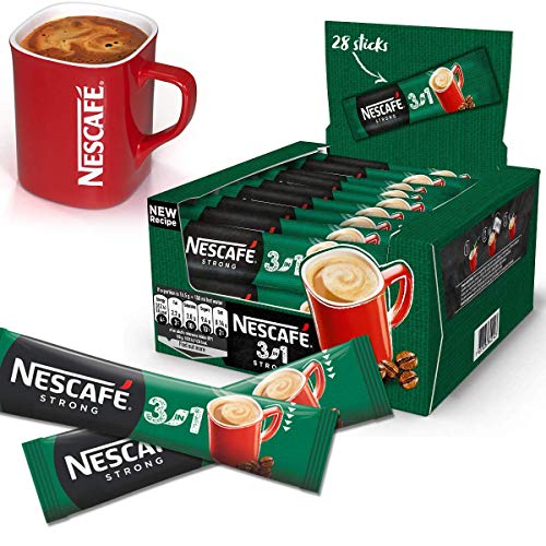 Nescafé 3in1 Stix Portionssticks 3in1 Kaffee Großhandel Preis Original Strong (Strong, 112 Stix)