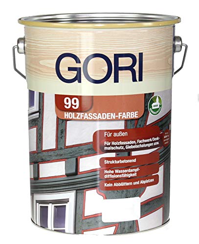 2,5L Gori 99 Schwedenrot 7117 Holzfassaden-Farbe Wetterschutzfarbe
