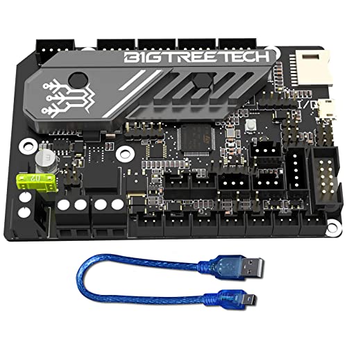 BIGTREETECH SKR Mini E3 V3.0 Steuerplatine Support TMC2209 Stepper Driver Upgrade 32Bit 3D-Drucker Silent Board für Ender 3, Ender3 Pro, Ender 3 V2 3D-Drucker