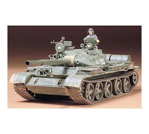 TAMIYA 35108 1:35 Rus. T-62A Kampfpanzer (1), Modellbausatz,Plastikbausatz, Bausatz zum Zusammenbauen, detaillierte Nachbildung