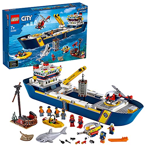 LEGO 60266 City Oceans Meeresforschungsschiff