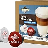 Barista Italiano - Latte Macchiato | Magermilch Ungesüßt - 80 Dolce Gusto Kompatible Kapseln (80 KapseIn, 40 Tassen)