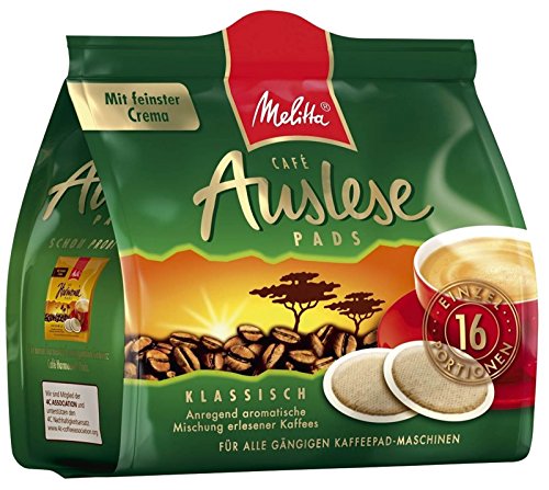 Kaffeepads rund 16ST Auslese MELITTA 4002720001738