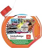 SONAX ScheibenReiniger Konzentrat Havana Love (3 Liter) Sommer-Scheibenreiniger für die Scheiben- und Scheinwerferwaschanlage | Art-Nr. 03934000