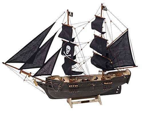 Modellschiff Piratenschiff Piraten Holz Schiffsmodell Schiff Pirat kein Bausatz