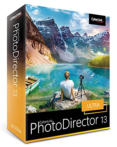 CyberLink PhotoDirector 13 Ultra | Leistungsstarke Fotobearbeitung | Lebenslange Lizenz | BOX | Windows (64-Bit)