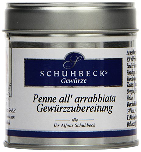 Schuhbecks Penne Arrabiata Gewürzzubereitung, 3er Pack (3 x 50 g)