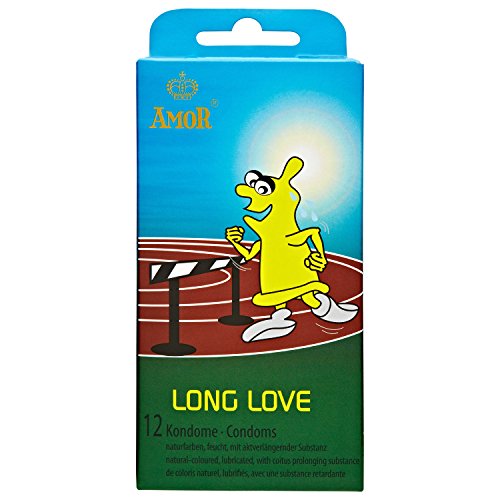 Amor Long Love: 12 aktverlängernde Kondome (5 x 12 Stück), Sparset