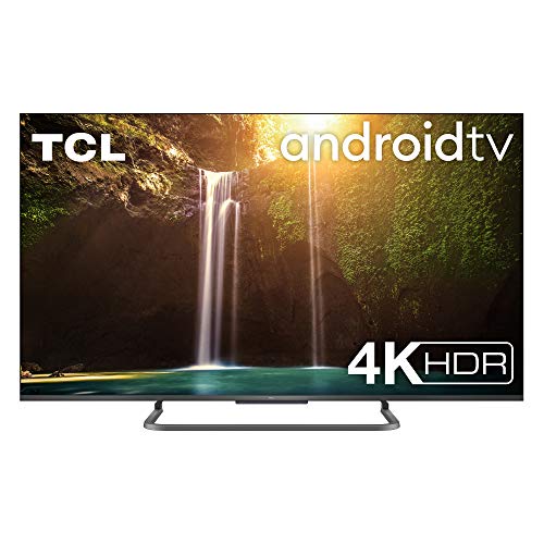 TCL 65P815 Fernseher 164 cm (65 Zoll) Smart TV (4K UHD , Micro dimming Pro, Motion Clarity Pro, Dolby Vision & Atmos, Android TV, Alexa und Google Assistant) Schwarz [Modelljahr 2020]