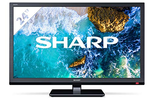 SHARP LC-24CHF4012 60 cm (24 Zoll) Fernseher (HD TV, Triple Tuner) [Energieklasse A]