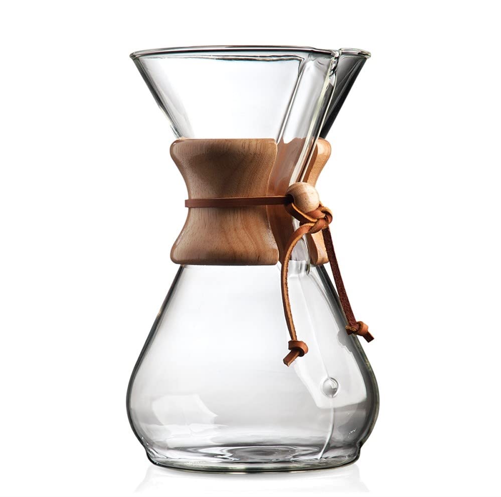 Coffee Circle Classic CM-8A Kaffee Zubereiter, Glas, Transparent, fr bis zu 8 Tassen