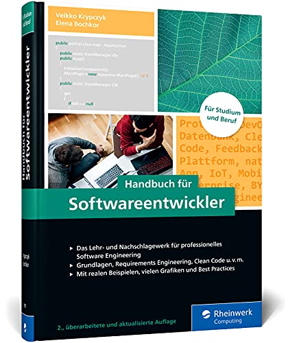 Handbuch für Softwareentwickler: Das Standardwerk für professionelles Software Engineering