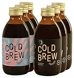 Good Spirits Bio Cold Brew Coffee 3x Ethiopia & 3x Colombia Kaffee Kaltgetränk, EINWEG (6 x 200 ml)